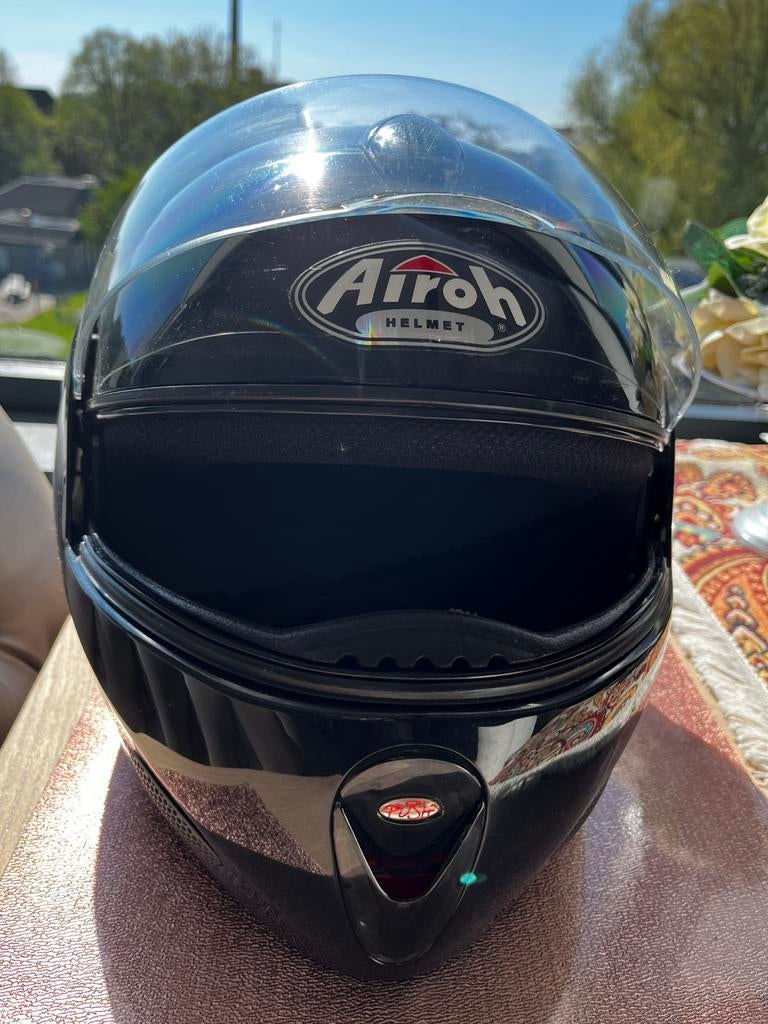 Systeemhelm maat L 59-60, Fietsen en Brommers, Brommerhelmen, Ophalen, Zo goed als nieuw