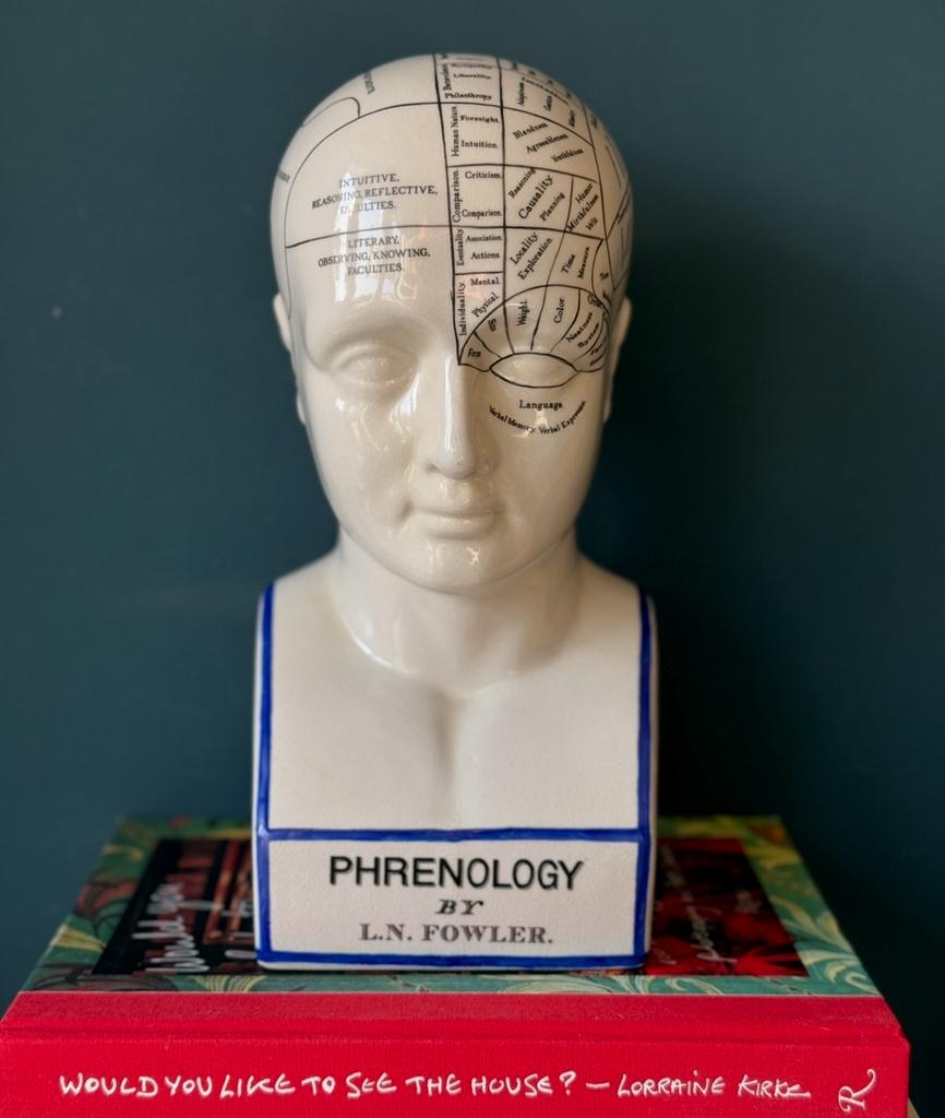Frenologie hoofd L.N. Fowler zware kwaliteit, Antiek en Kunst, Ophalen of Verzenden