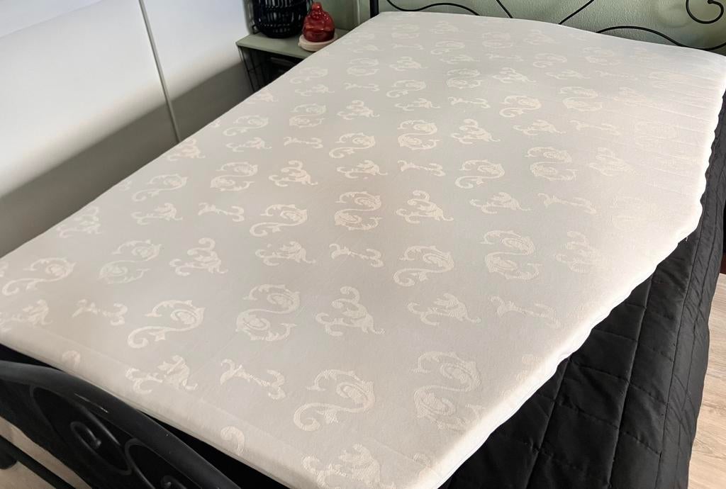 Topper voor frans bed, Ophalen, Zo goed als nieuw