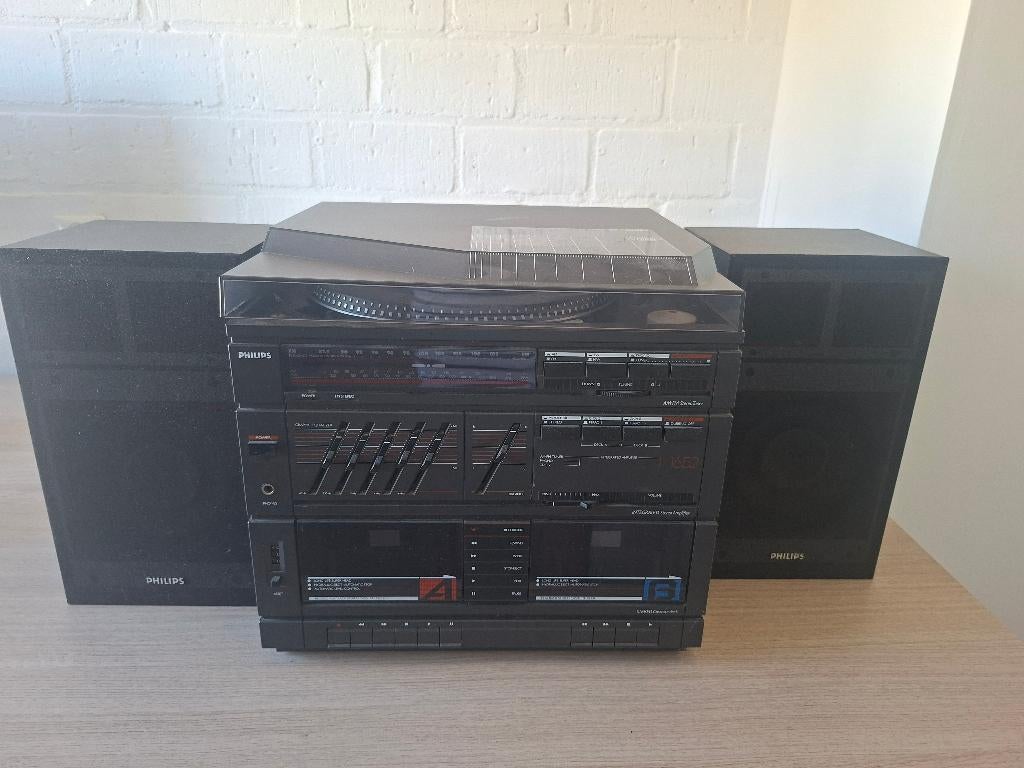 Philips automatic stop and return stereo turntable, Ophalen, Zo goed als nieuw, Overige typen