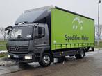 MERCEDES-BENZ ATEGO 1324 airco lift bordwande, Auto's, Automaat, 238 pk, Euro 6, Zwart