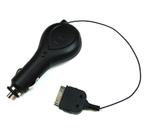 GSM autolader Apple iPhone 3G/3GS/4/iPod zwart kabelrol, Verzenden, Nieuw