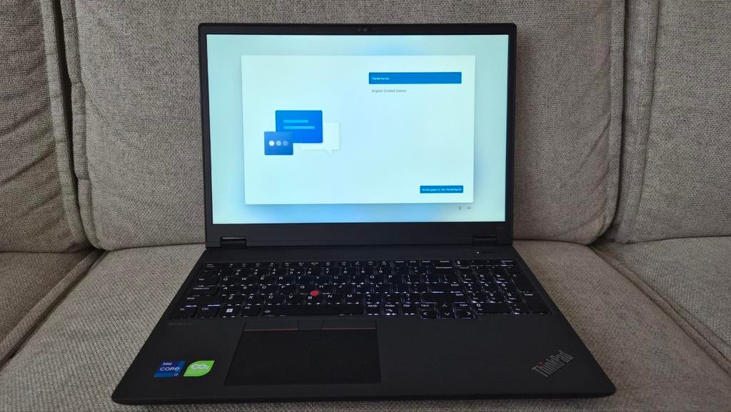 Lenovo ThinkPad P16v Gen 1, Lenovo Thinkpad, Met videokaart, 2 tot 3 Ghz, Qwerty