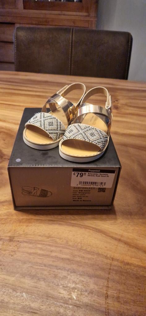Nieuwe Poppedoll sandalen, maat 20, Kinderen en Baby's, Poppedoll, Schoentjes, Meisje, Nieuw