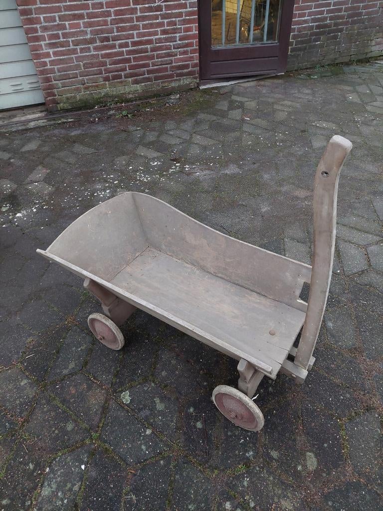 Gratis  eiken  houten  bolder  kar, Caravans en Kamperen, Ophalen