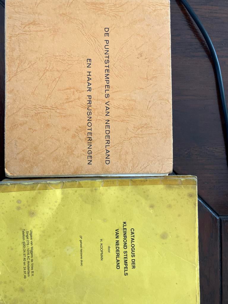 Catalogus puntstempels en kleinrond stempels Nederland, Ophalen of Verzenden, T/m 1940, Gestempeld