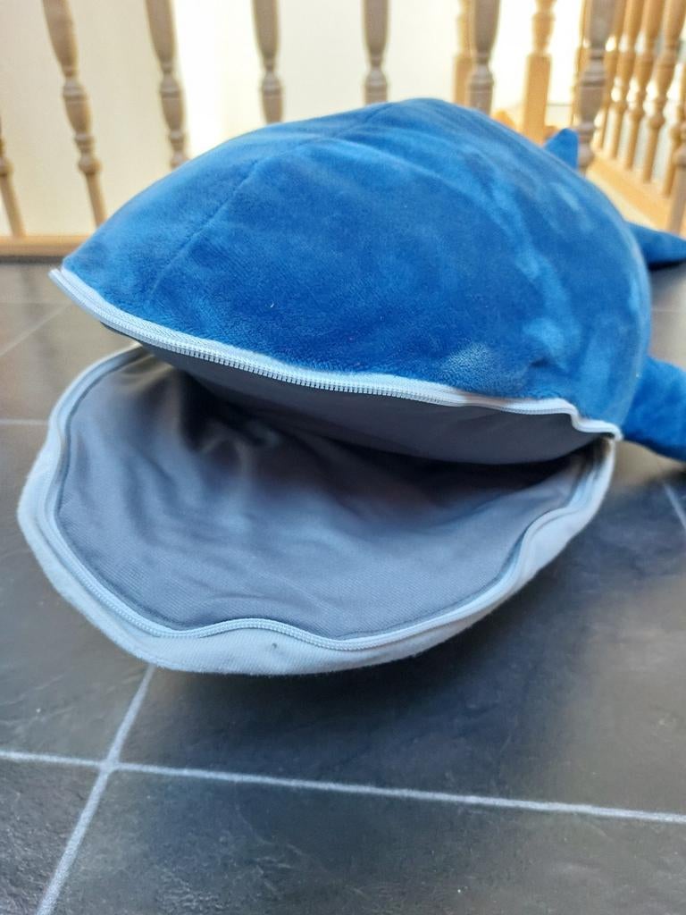 IKEA vinvis knuffel walvis blavingad 100 cm, Ophalen of Verzenden, Overige typen