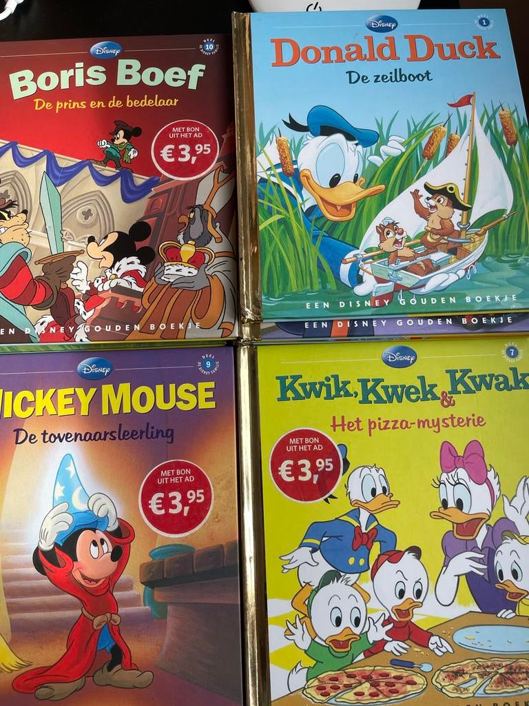 Disney Gouden Boekjes, Boeken, Ophalen of Verzenden, Gelezen, Fictie algemeen