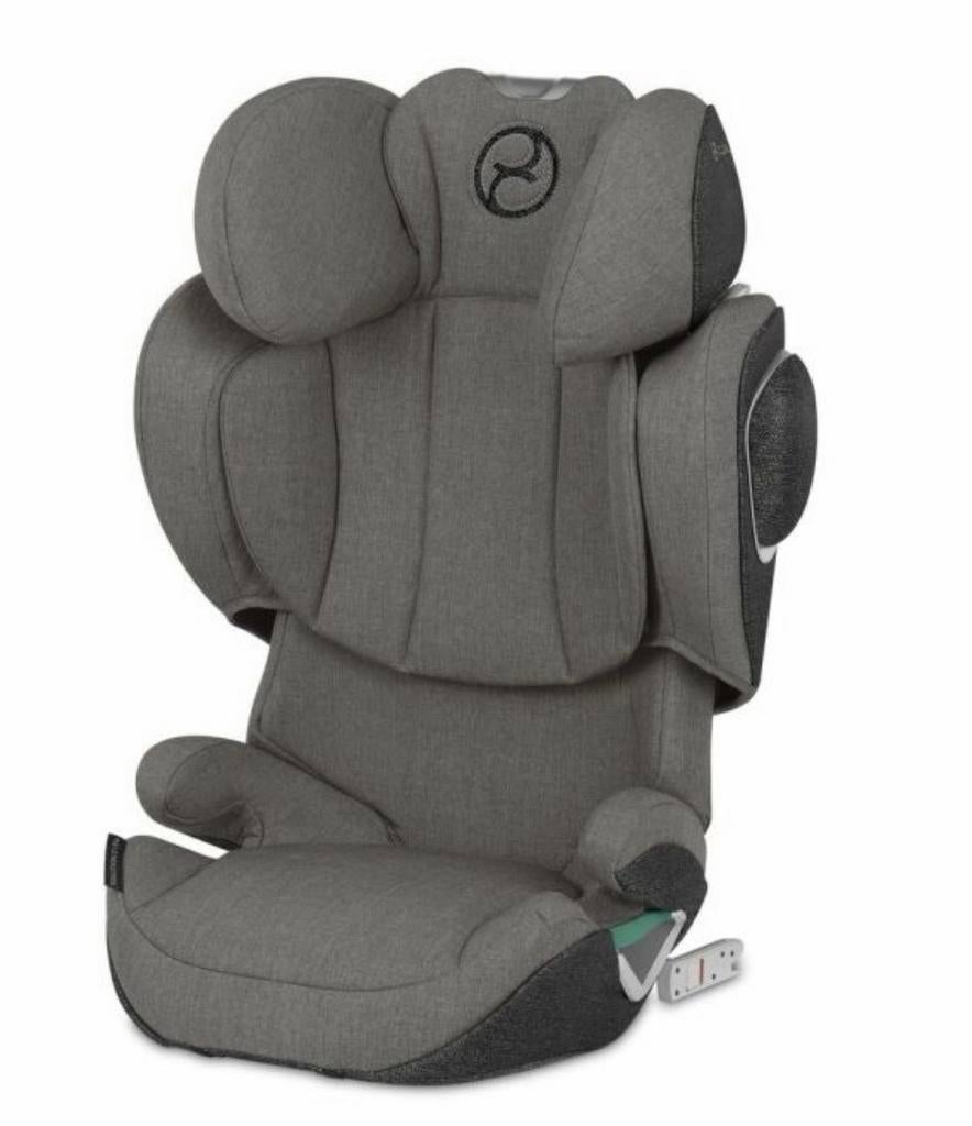 2x Cybex Solution Z i-Fix Plus Soho Grey autostoel (z.g.a.n., Overige merken, Autogordel of Isofix, 15 t/m 36 kg, Verstelbare rugleuning