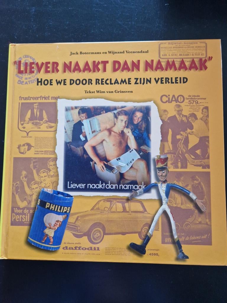 Jack Botermans - Liever naakt dan namaak, Ophalen, Jack Botermans; W. Veenendaal; Wim van Grinsven, Zo goed als nieuw, Overige onderwerpen