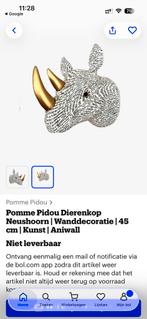 Pomme Pidou Neushoorn Wanddecoratie, Ophalen of Verzenden, Zo goed als nieuw