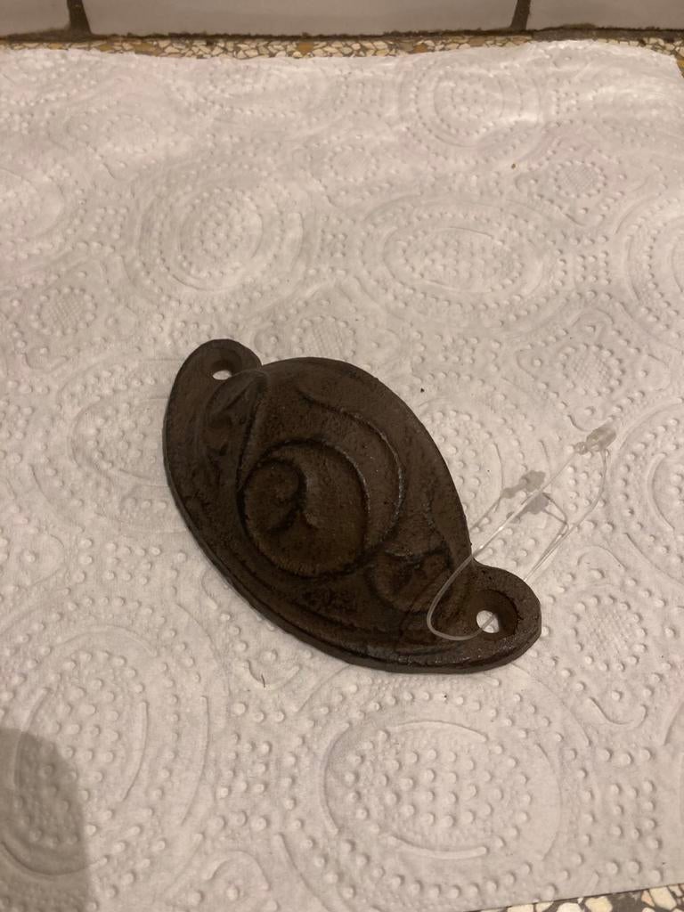 Metalen greep, Ophalen of Verzenden, Minder dan 25 cm, Minder dan 50 cm, Minder dan 100 cm