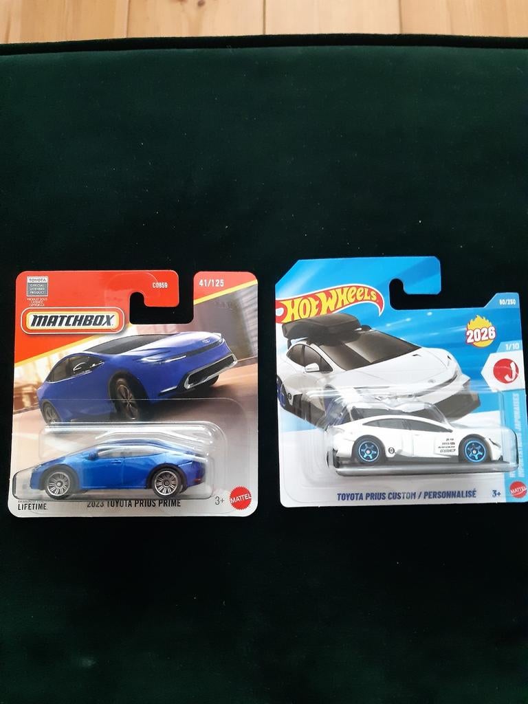 Hotwheels Matchbox Toyota Prius., Ophalen of Verzenden, Nieuw, Auto