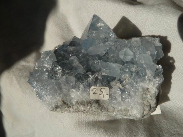 Coelestien / Celestine(07), Verzamelen, Mineralen en Fossielen, Mineraal, Ophalen of Verzenden