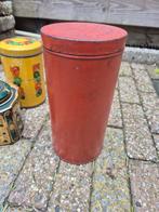 Vintage Van Houten's Cacao Blik, Ophalen of Verzenden, Gebruikt