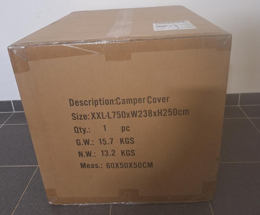 Luxe Camperhoes XXL tot 750 CM  -  NIEUW in doos, Ophalen, Nieuw