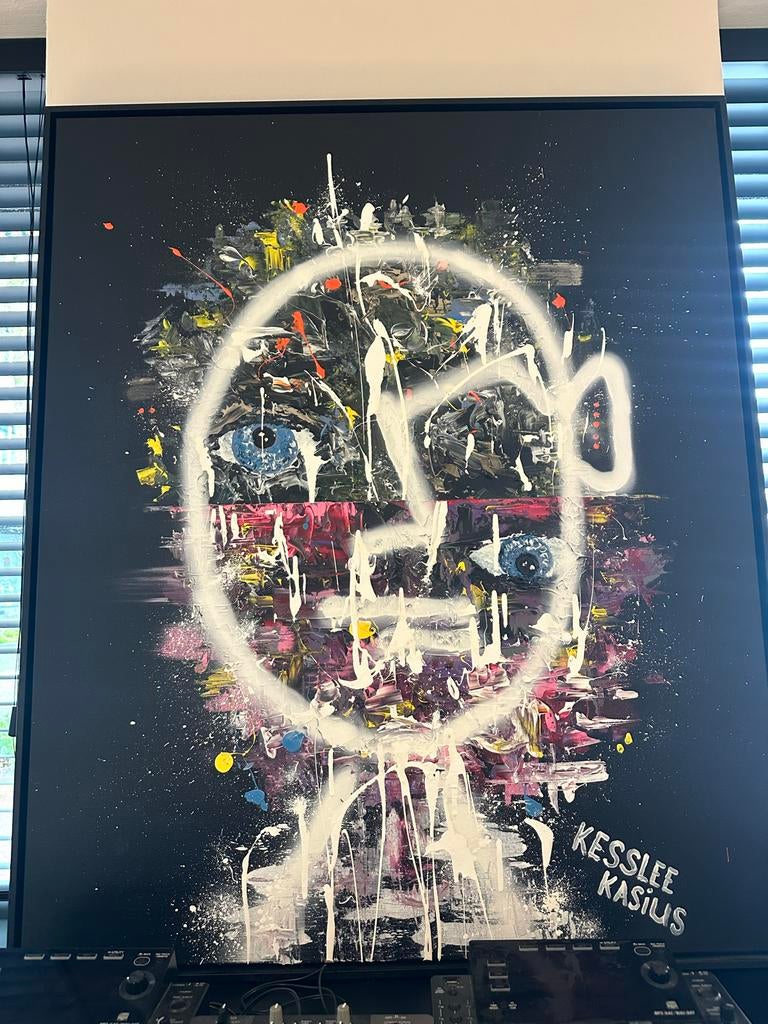 Schilderij Kesslee Kasius “Jay Oliver”, Antiek en Kunst, Ophalen