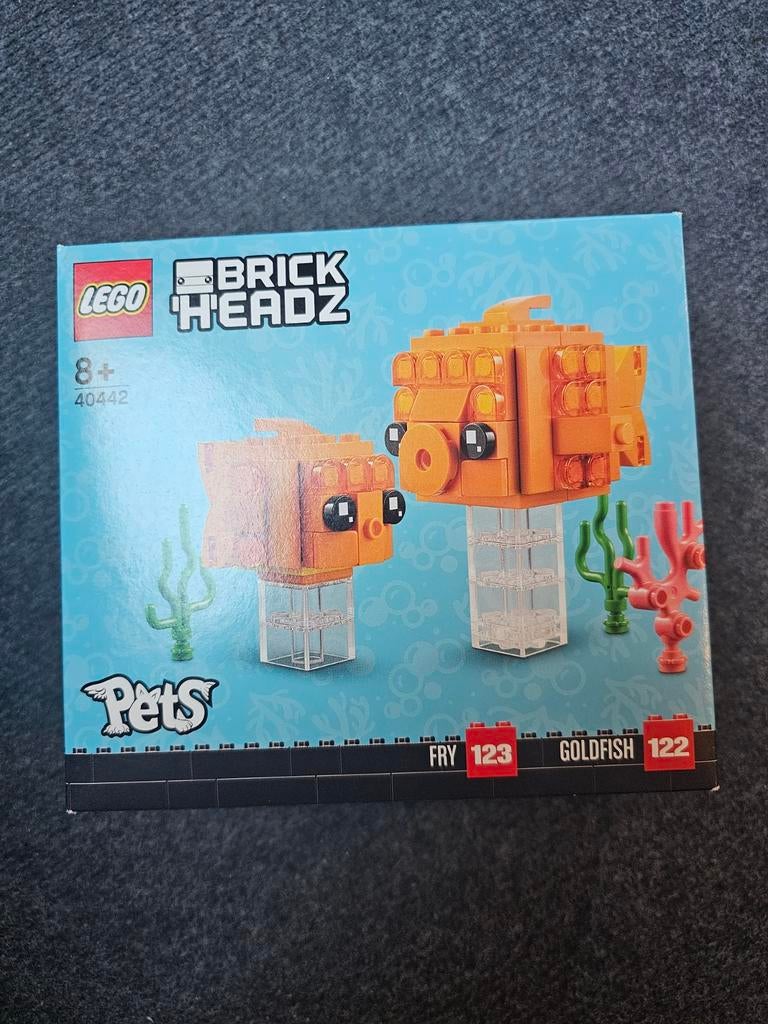 Lego BrickHeadz Pets Goudvissen 40442, Kinderen en Baby's, Speelgoed | Duplo en Lego, Ophalen of Verzenden
