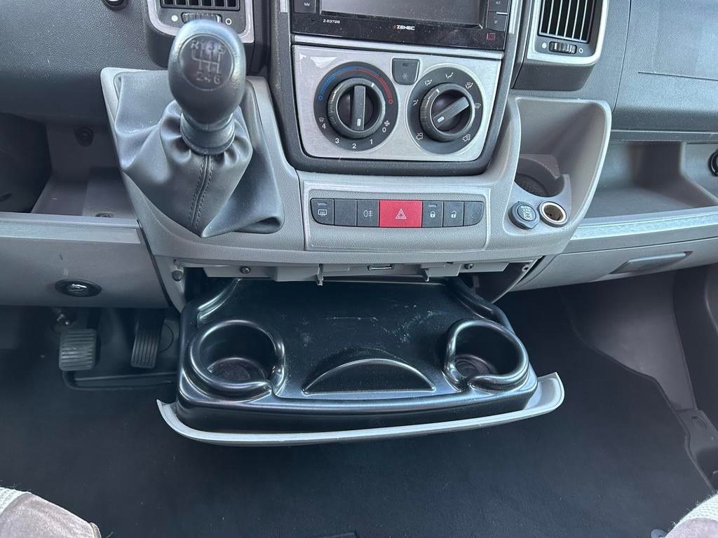 Middenconsole met bekerhouders voor Fiat Ducato, Ophalen, Gebruikt