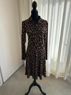Vanilia jurkje met luipaardprint, Maat 38/40 (M), Bruin, Ophalen of Verzenden, Gedragen