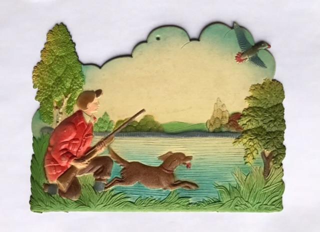 Vintage Dresdner Pappe kalenderhouder € 13,95 per stuk, Ophalen of Verzenden, Zo goed als nieuw