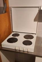 4-pits elektrische kookplaat met gietijzeren platen, Witgoed en Apparatuur, Kookplaten, Ophalen, Gebruikt, 4 kookzones, Vrijstaand