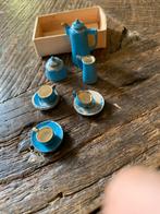 Antiek Erzgebirge Kinderserviesje - Houten Speelgoed, Ophalen of Verzenden