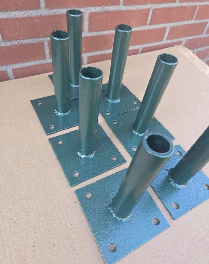 Te koop sierhek buispoten 7 stuks, Doe-het-zelf en Verbouw, Ophalen, Zo goed als nieuw