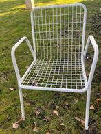 Mooi wit draadstalen stoeltje, jaren 69, Ophalen, Gebruikt