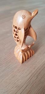 Houtgesneden dolfijn, Ophalen of Verzenden, Zo goed als nieuw, Dier