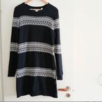 Stijlvolle Gebreide Trui Jurk – Scandinavisch Patroon – Maat, Kleding | Dames, Grote Maten, Ophalen of Verzenden, Blauw, Jurk