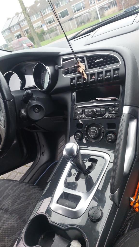 Peugeot 3008 1.6 THP AUT 2010 Grijs 23300 km, Auto's, Peugeot, Stof, USB, Origineel Nederlands, Grijs