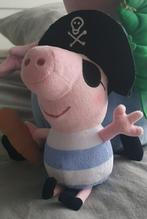 Peppa Pig Piraat George Knuffel - Zo goed als nieuw (20cm), Ophalen of Verzenden, Zo goed als nieuw, Overige typen