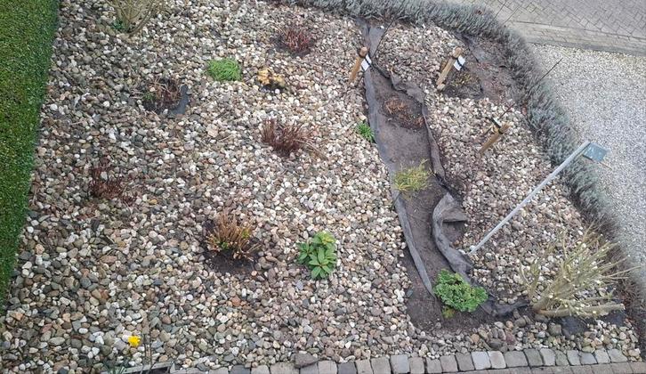 Grote hoeveelheid keien in diverse maten, Tuin en Terras, Grind, Keien en Split, Gebruikt, Kei, Multi, Ophalen