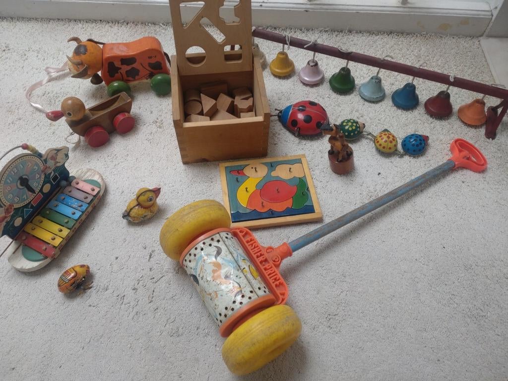 Verzameling oud speelgoed - vintage, Ophalen, Gebruikt, Jongen of Meisje