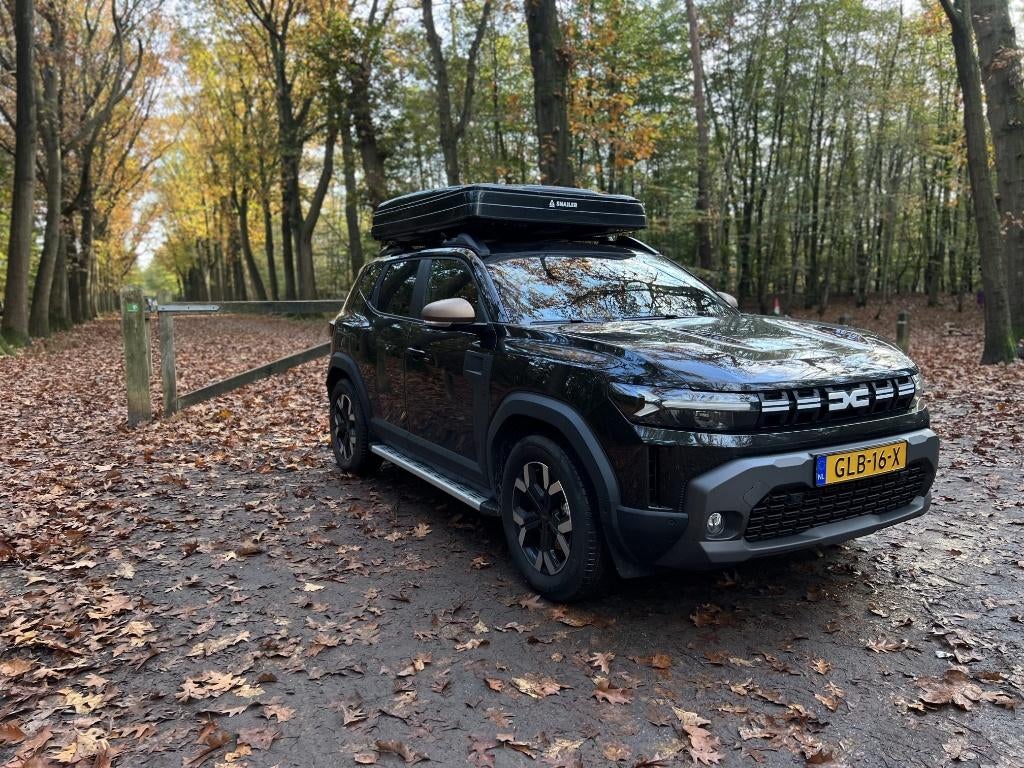 Dacia Duster 1.6 extreme Hybrid 140pk Aut 2024  + Daktent, Auto's, Stof, 750 kg, 4 cilinders, Duster