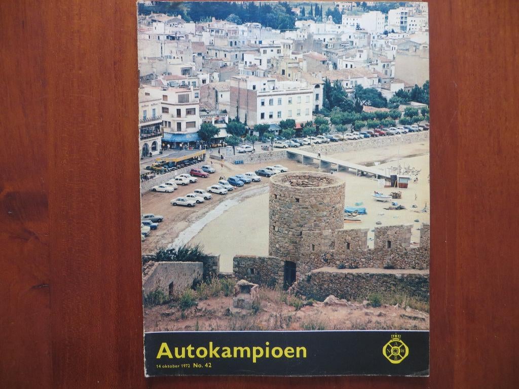 Autokampioen 42 1972 Volkswagen K70 L (test), Salon Parijs, Ophalen of Verzenden, Nieuw, Volkswagen