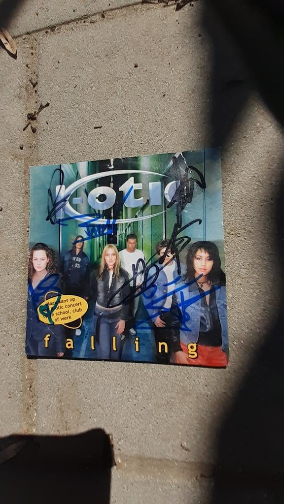 Officiële gesigneerde cd K- otic, 6 singles of meer, Ophalen of Verzenden, Zo goed als nieuw, Nederlandstalig