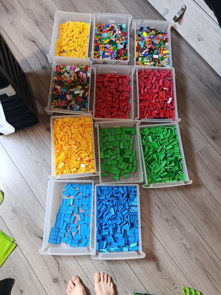 Grote Domino Collectie: 3000+ Stenen, Auto's, BrugWindm, Ophalen of Verzenden, Gebruikt, Jongen of Meisje