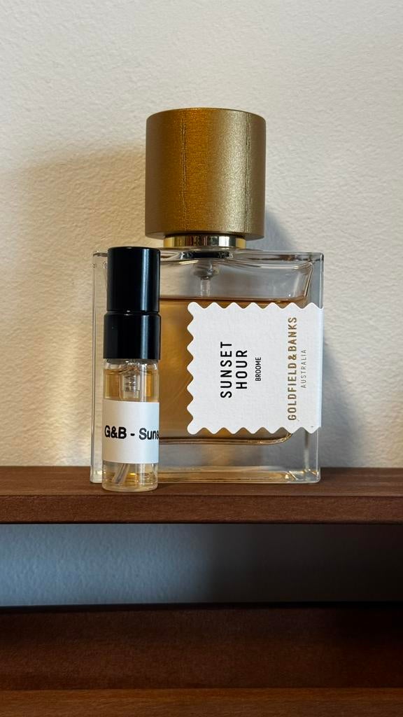 3ml Sunset hour - Goldfield & banks, Ophalen of Verzenden, Zo goed als nieuw