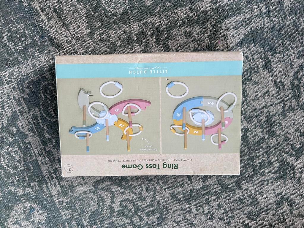 Little Dutch Houten Ringwerpen Spel - Nieuw in Doos, Ophalen, Nieuw, Jongen of Meisje