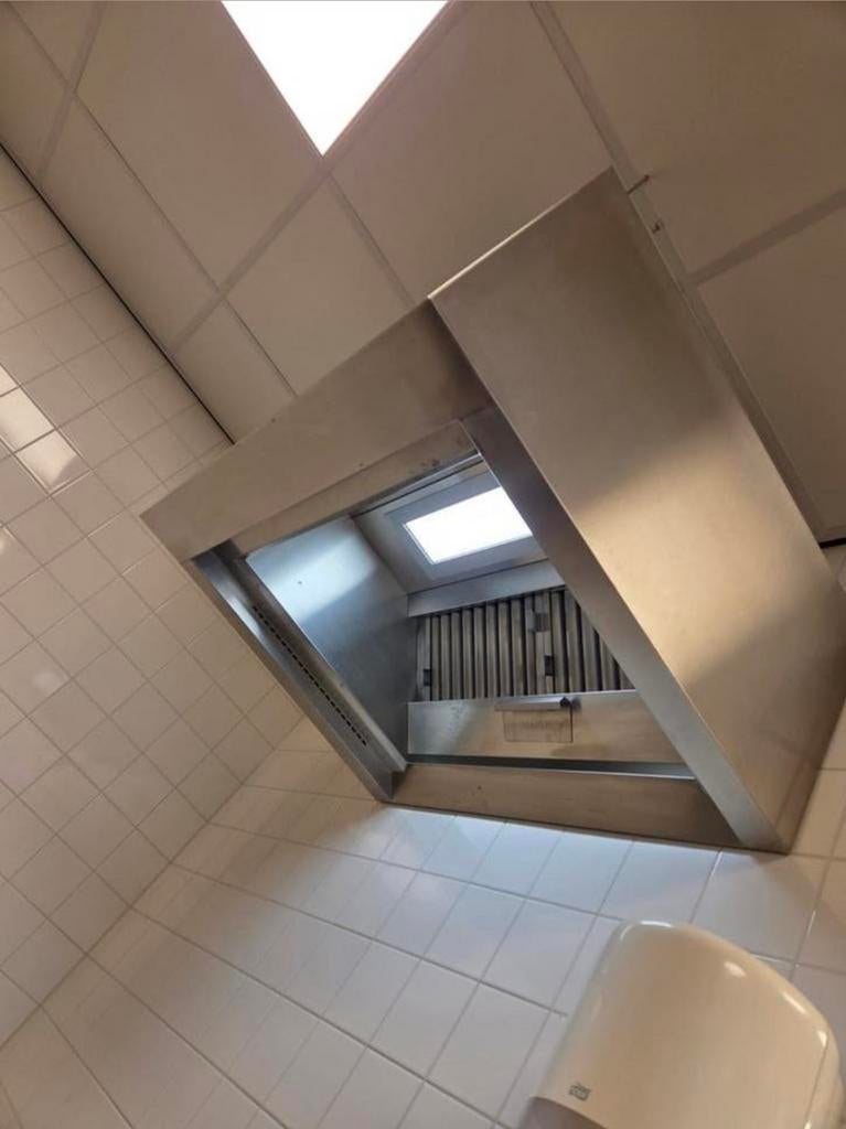 Afzuigkap met ledverlichting RVS., Ophalen of Verzenden