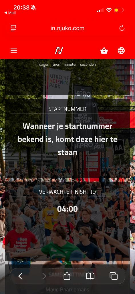 Marathon HIPRO Utrecht, Overige typen, Nieuw, Hardlopen, Ophalen