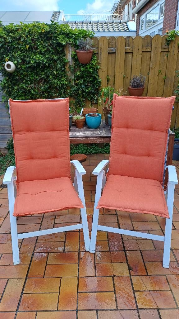 Tuinkussens 2x, Ophalen, Gebruikt