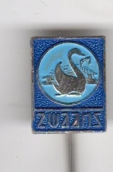 Speldje ZWAANS SCHEEPVAART DORDRECHT (A5), Verzamelen, Speldjes, Pins en Buttons, Verzenden, Gebruikt, Overige onderwerpen