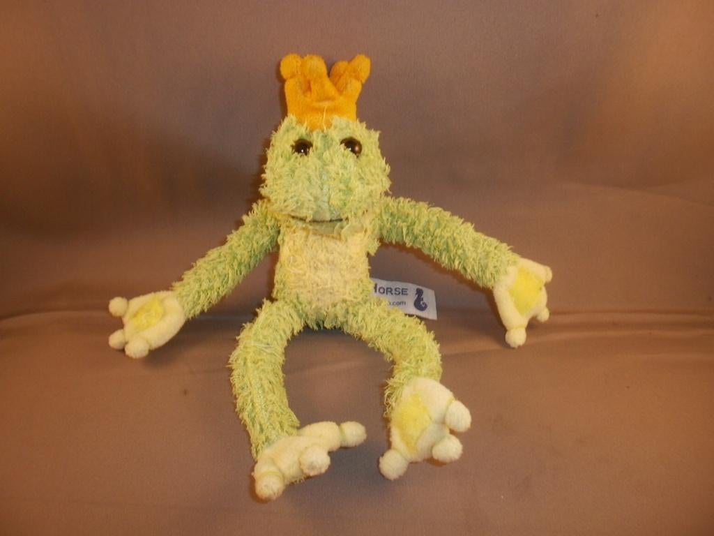 happy horse kikker uit 2005 Ferdinand 20 cm klittenband op, Kikker, Groen, Happy Horse, Nieuw