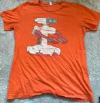 ORANJE NINTENDO R.O.B. T-shirt - Maat L, Ophalen of Verzenden, Gedragen, Maat 52/54 (L), Oranje