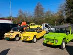 Citroen 2cv 1977 jaune cedrat, vrolijk, Auto's, Voorwielaandrijving, Overige kleuren, Cabriolet, 435 cc