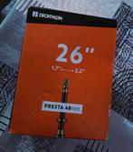 Decathlon Binnenband 26 inch Presta 48mm, Fietsen en Brommers, Fietsonderdelen, Band, Algemeen, Nieuw, Ophalen of Verzenden
