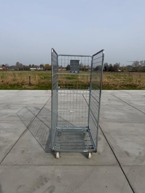 Grote partij rolcontainers, Doe-het-zelf en Verbouw, Transportwagens, 100 liter of meer, Ophalen, Gebruikt, Transportkar